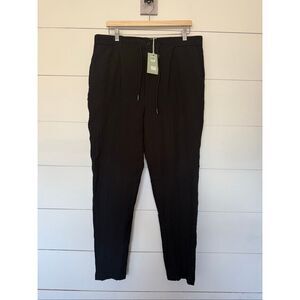 Salty Weekend Women’s XL Black Capri Cotton Blend Pants New